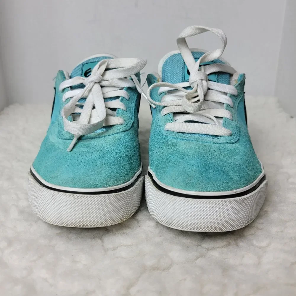 Nike 6.0 Mavrk Men's Sneaker Size 8 Blue Suede Low 442477-004 Shoes